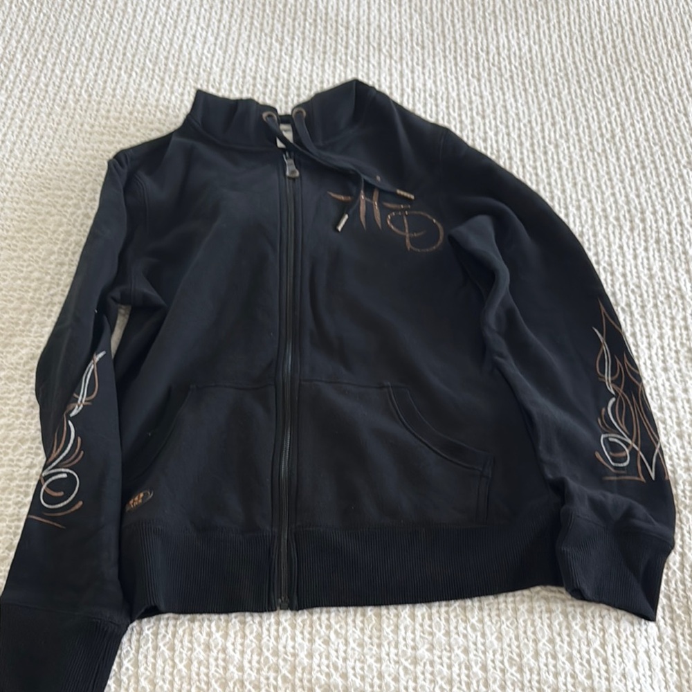 Harley-Davidson Black Zippered Hoodie, special edition